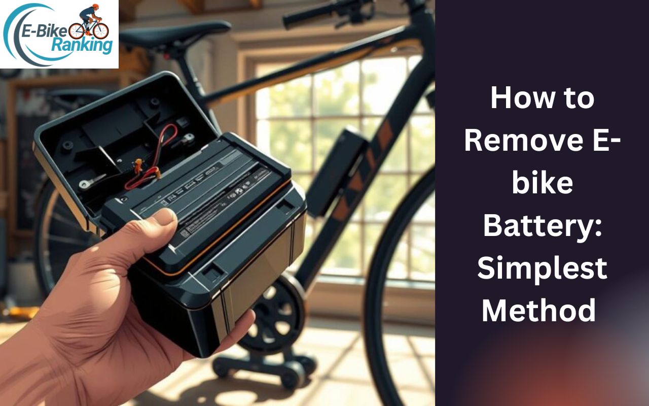 How to Remove E-bike Battery: Simplest Method