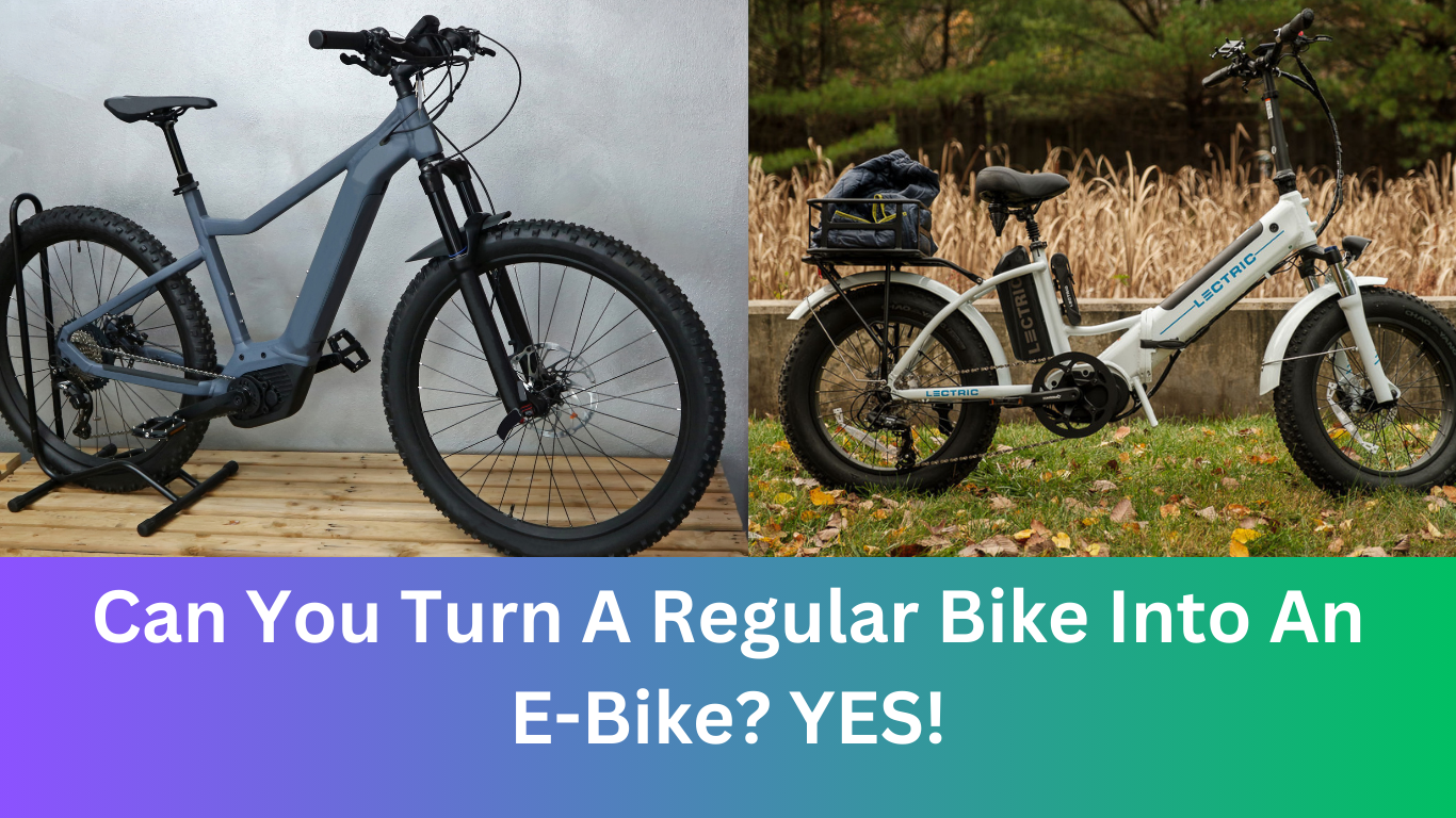 Can You Turn A Regular Bike Into An E-Bike? YES!! 