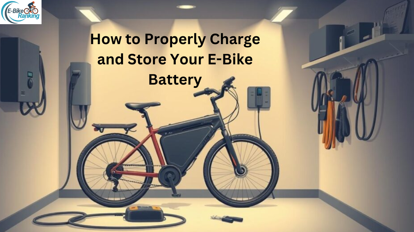 How to Properly Charge and Store Your E-Bike Battery for Maximum Lifespan